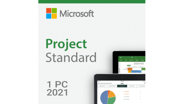 Microsoft Project Standard 2021 - Electronic License