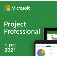 Microsoft Project Professional 2021 - Electronic License